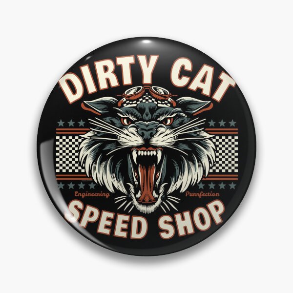 Item preview, Dirty Cat Speed Shop designed and sold by Automotive Art by Greg.