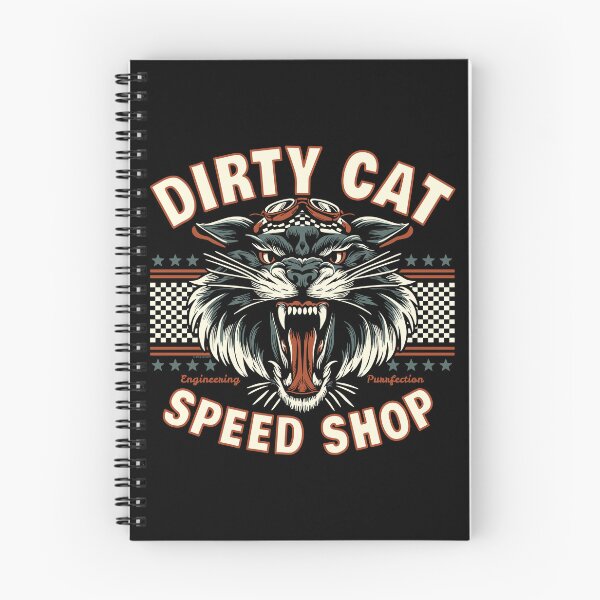 Item preview, Dirty Cat Speed Shop designed and sold by Automotive Art by Greg.