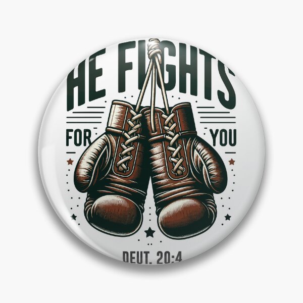 Artikelvorschau, Vintage boxing gloves - He fights for you entworfen und verkauft von SeedtimeApparel.