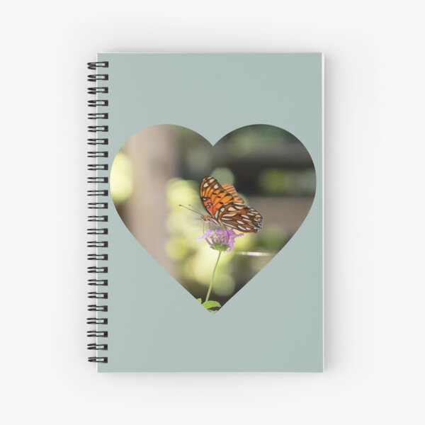 Butterfly Love Spiral Notebook