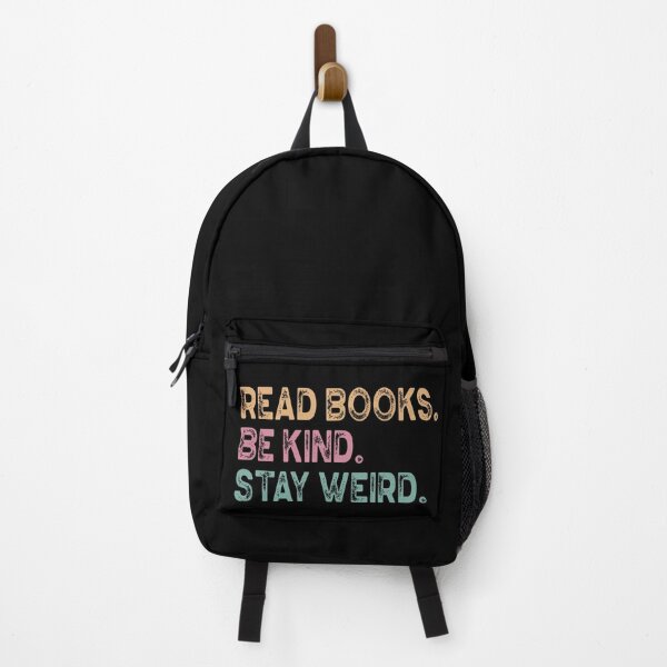 Item preview, Read Books Be Kind Stay Weird Librarian Reader Teacher Book Lover  designed and sold by ArtMeetsPizza.