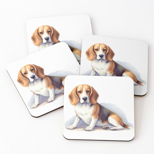 Item preview, Regal Beagle Watercolor Painting  designed and sold by Star-Fragment.