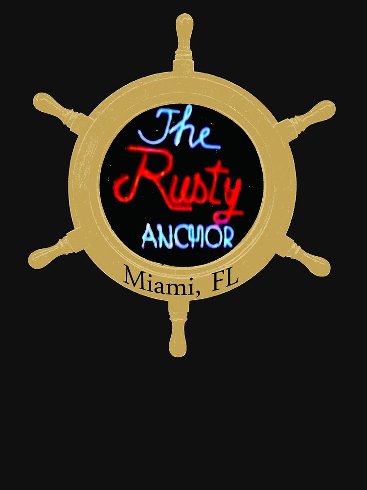 rusty anchor t shirt