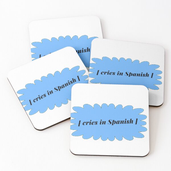 Item preview, Cries in Spanish  designed and sold by Mahe Jabeen.
