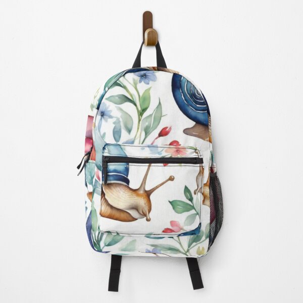 Item preview, Snail watercolor pattern designed and sold by shokA Design.