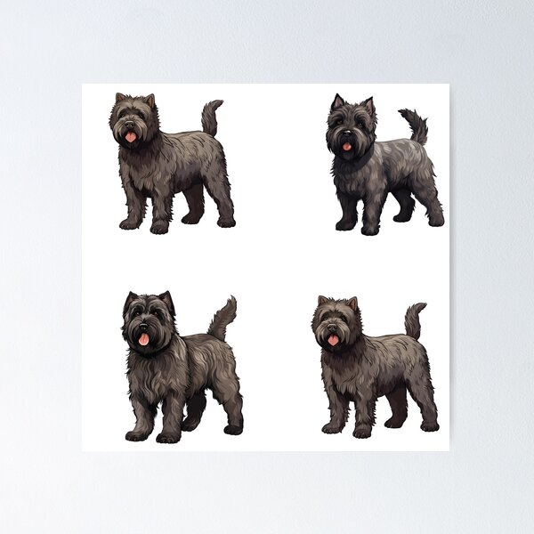 Item preview, Cute Bouvier Des Flandres Dogs designed and sold by TheAnimalZ00.