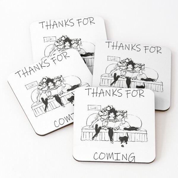 Item preview, thanks for coming girls kids cute designed and sold by ayaato.