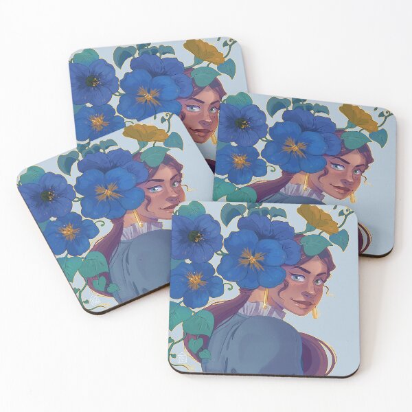 Item preview, Flores de Rain Girl- Mina designed and sold by AshtreeShop.