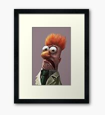 Beaker Framed Print
