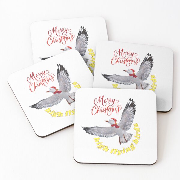 Item preview, Merry Christmas, High flying birds. designed and sold by Roy & Tiffany.