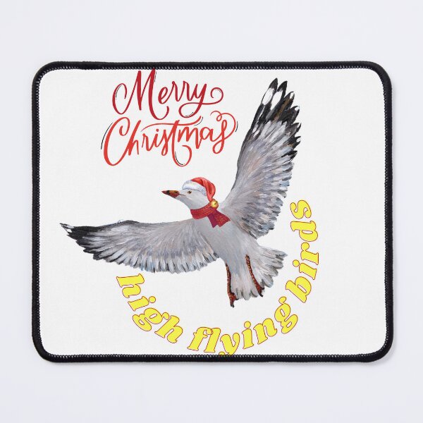 Item preview, Merry Christmas, High flying birds. designed and sold by Roy & Tiffany.