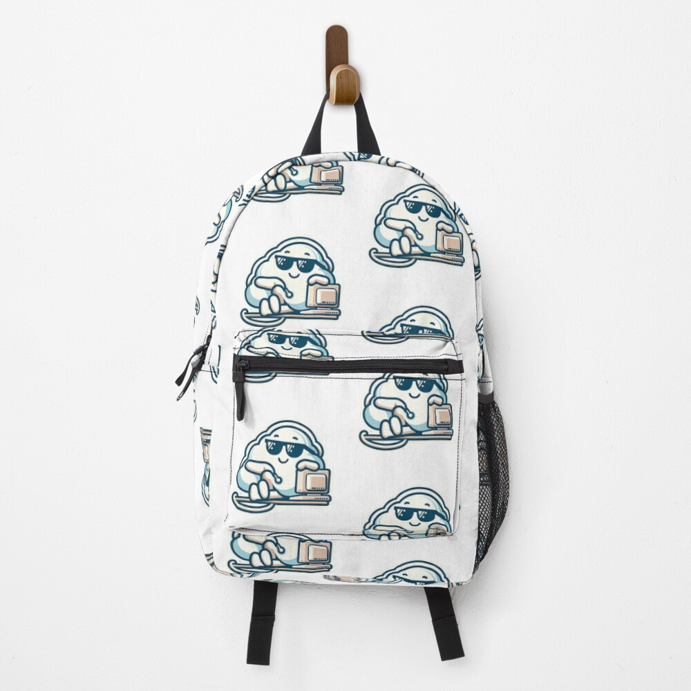Item preview, Backpack designed and sold by techmeme.