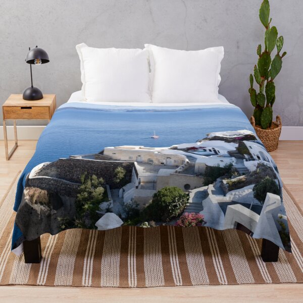 Item preview, Greece Island Santorini Oia Village designed and sold by Avila Loomis.