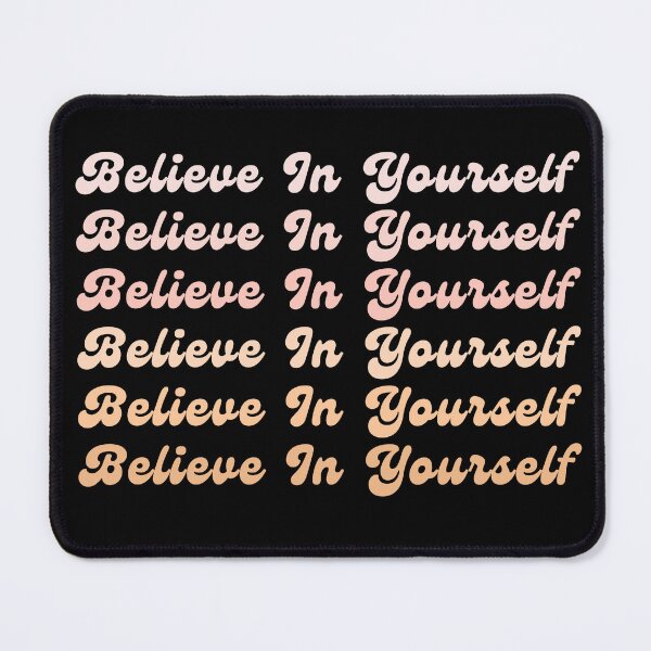Item preview, Believe In Yourself - Inspirational Typography Art designed and sold by Gayan-Art.