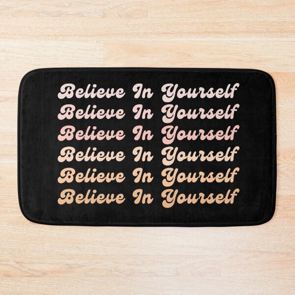 Item preview, Believe In Yourself - Inspirational Typography Art designed and sold by Gayan-Art.