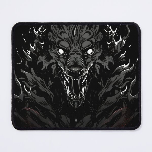 Item preview, Feral Dark Wolf Spirit designed and sold by SilRaXi.