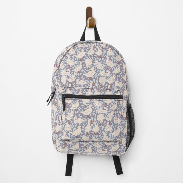 Item preview, Puddle Ducks on a Lavender and Light Blue Background Pattern designed and sold by Valerie Englehart.