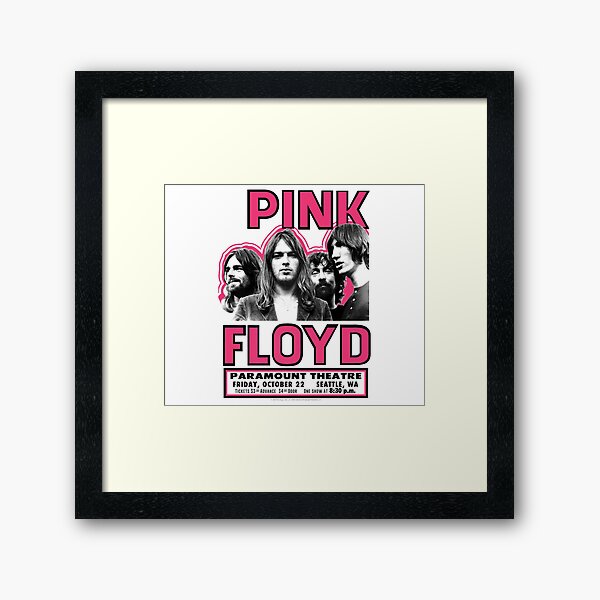 Vintage Pink Floyd Oct 22 Concert Rock Music Print Poster Wall Art Picture  A4 +