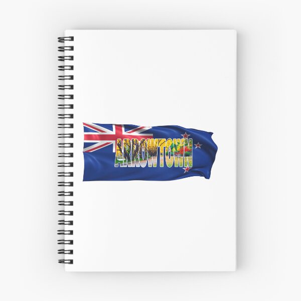 Item preview, ARROWTOWN - Autumn New Zealand with Flag designed and sold by Adam Gormley.