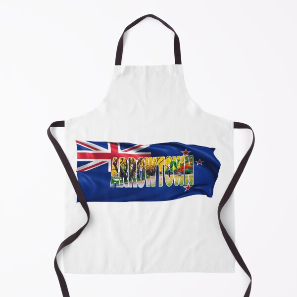 Item preview, ARROWTOWN - Autumn New Zealand with Flag designed and sold by Adam Gormley.
