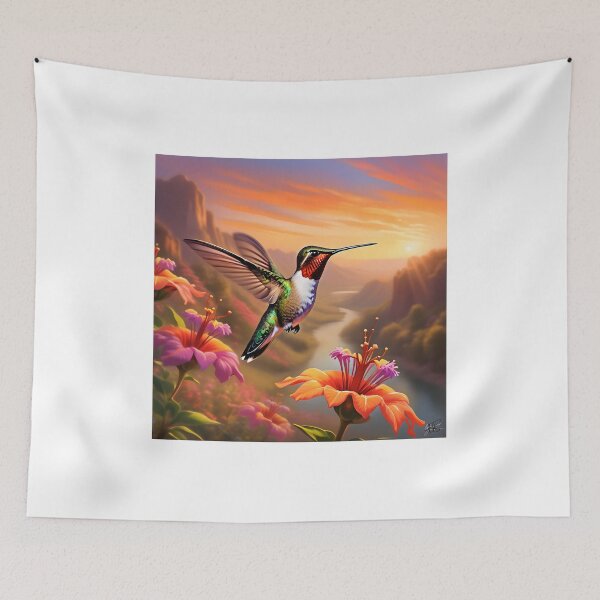 Item preview, Hummingbird In The Morning  designed and sold by donaldsimmons76.