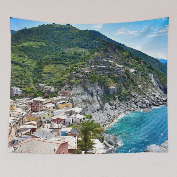 Item preview, Italy Cinque Terra Coast Vernazza Village   designed and sold by Avila Loomis.