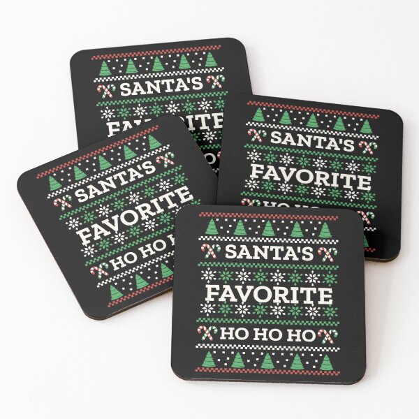 Item preview, santa's favourite ho ho ho funny ugly | santa favorite ho funny ugly designed and sold by droolingdreams.