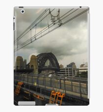 Music notes and yellow ladders iPad Case/Skin