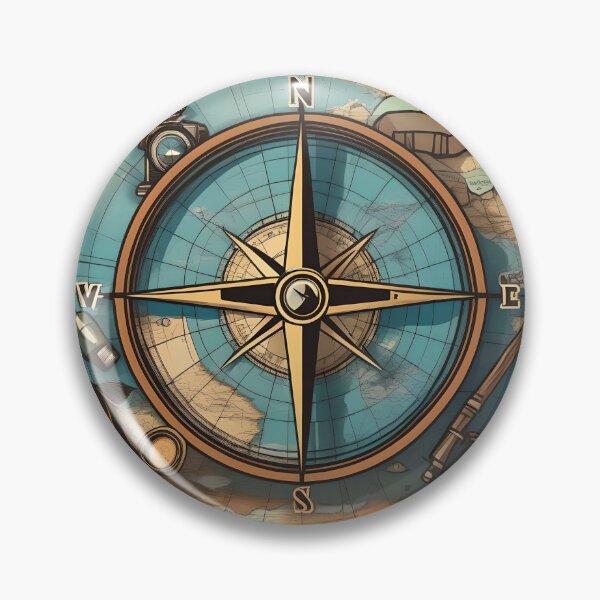Item preview, Cartoonize compass designed and sold by ZachAiden.