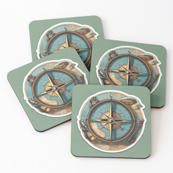 Item preview, Cartoonize compass designed and sold by ZachAiden.