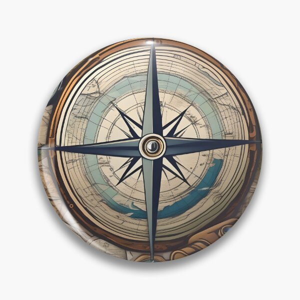 Item preview, Cartoonize compass designed and sold by ZachAiden.