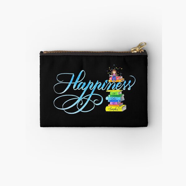 Item preview, Happiness is Lots of Books designed and sold by Helen Murdock-Prep.