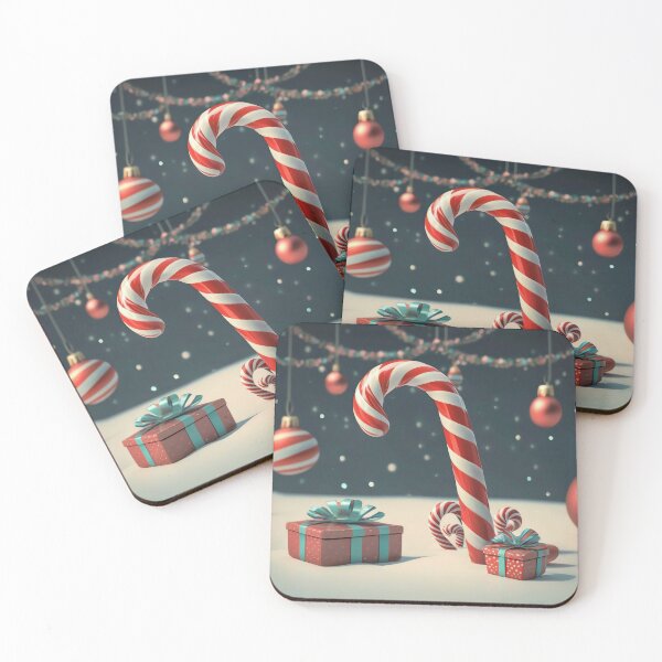 Aperçu de l'œuvre Sweet candy cane christmas créée et vendue par Aliart3D.