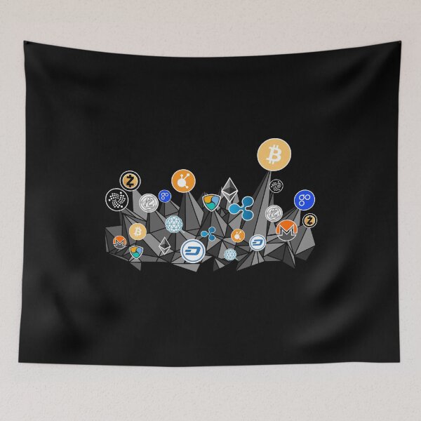 Item preview, Cryptocurrency t-shirt. Digital currency. Mountain designed and sold by flexify.