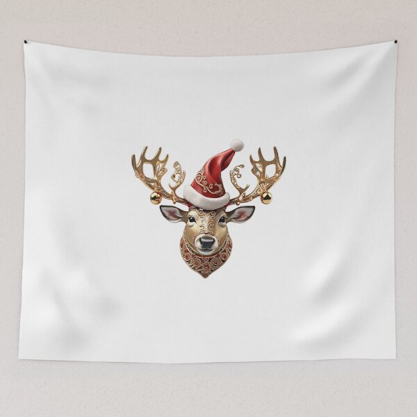 Item preview, Reindeer Santa designed and sold by likbatonboot.