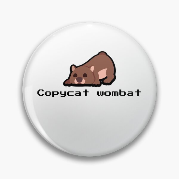 Artikelvorschau, Wombat Copycat Super Auto Pets entworfen und verkauft von LigerDesign.