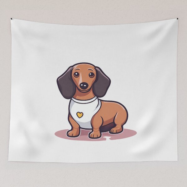 Item preview,  KAWAII Y2K Wiener Dog designed and sold by KawaiiLyfe.