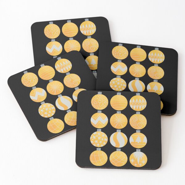 Item preview, Christmas Ornaments Lemon Yellow Edition designed and sold by LemonwoodClock.