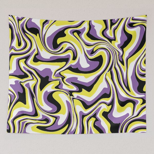 Item preview, Twisted Liquorish Subtle Non Binary Pride Flag designed and sold by Digi-Jucie.