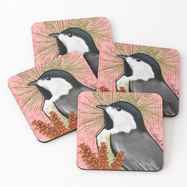 Item preview, Maine- Black-Capped chickadee designed and sold by Kim Rausch.