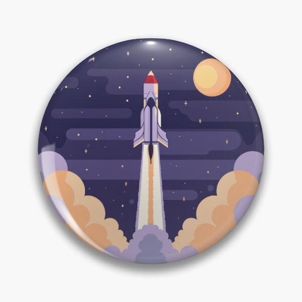 Item preview, Cosmic rocket launch designed and sold by PawelNature.