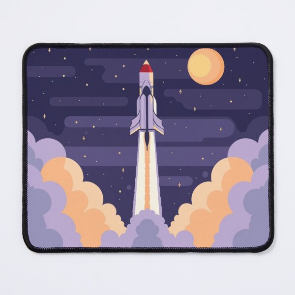 Item preview, Cosmic rocket launch designed and sold by PawelNature.