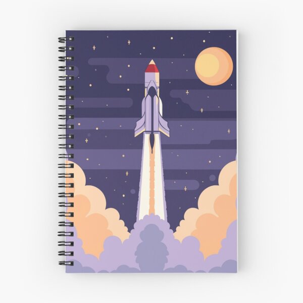 Item preview, Cosmic rocket launch designed and sold by PawelNature.