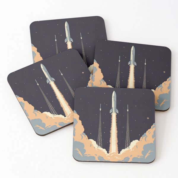 Item preview, Cosmic rocket launch designed and sold by PawelNature.