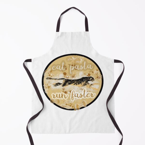 Item preview, eat pasta run faster designed and sold by bonjourmadame4.