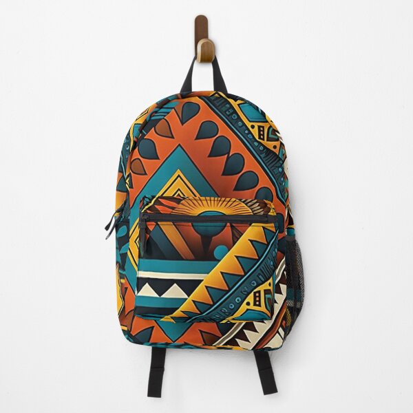 Item preview, Global Tapestry - Bold Tribal Patterns Inspired by World Arts for Eclectic Decor designed and sold by PaintbrushPlace.