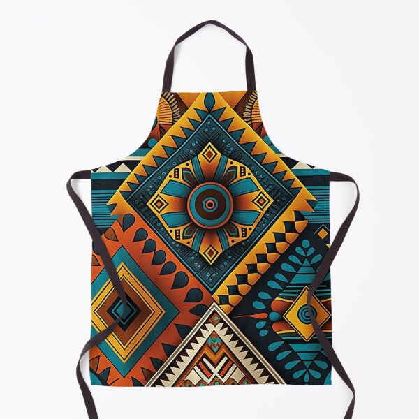 Item preview, Global Tapestry - Bold Tribal Patterns Inspired by World Arts for Eclectic Decor designed and sold by PaintbrushPlace.