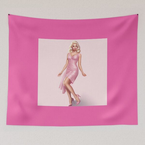 Item preview, Barbie Theme: pink on pink designed and sold by KERaney.