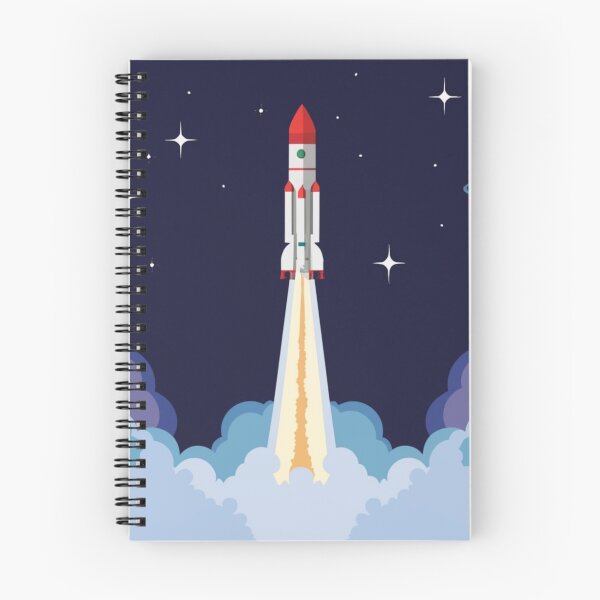 Item preview, Cosmic rocket launch designed and sold by PawelNature.