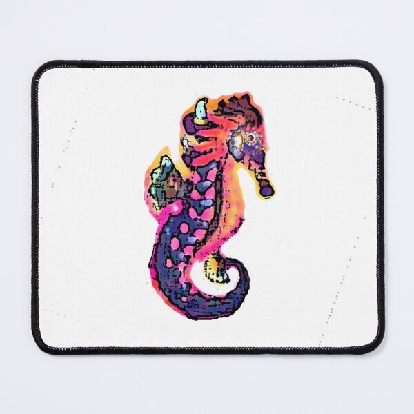 Item preview, Abstract Colorful Seahorse designed and sold by Carlo Varo.